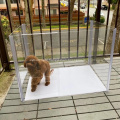 PET CLEAR ACRYLECT DRAGE Playpen Fence Cage